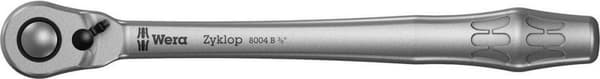 Wera - 8004 B Zyklop Metal - skralde med omskifterhåndtag med 3/8" drev - 222mm