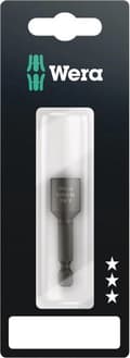 Miniatyrbild 3 av 4: Wera 869/4 M 05073504001 Hylsnyckel maskinbit 9 mm Driv 1/4 (6,3 mm) Typ Hylsa (hexagonal) 50 mm 1 st.