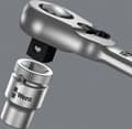 Miniatyrbillede 3 af 8: Wera Zyklop Metal 8100 SB 8 05004048001 Topnøglesæt Metrisk 3/8 (10 mm) 29 stk.