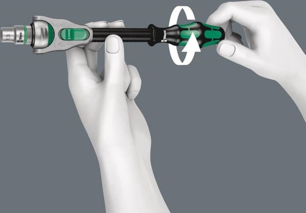 Wera 5160785001 43-delt Zyklop Speed Ratchet Set - Metrisk - 1/4" og 1/2"