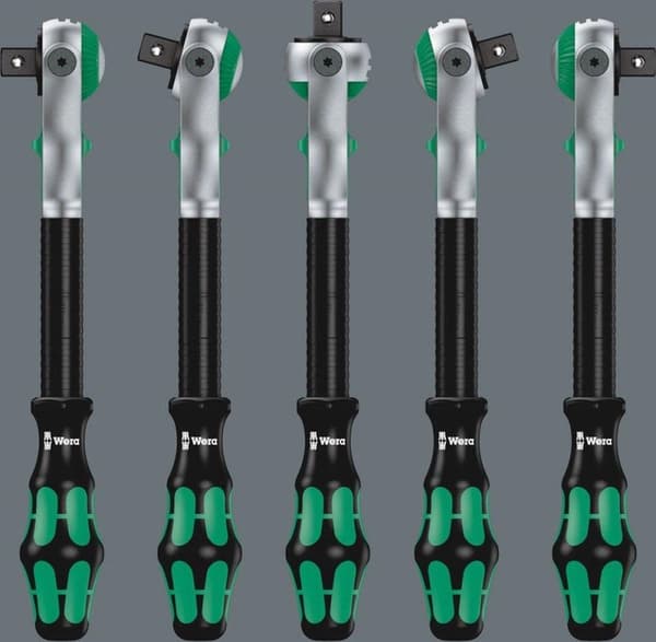 Wera 5160785001 43-delt Zyklop Speed Ratchet Set - Metrisk - 1/4" og 1/2"