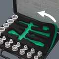 Miniatyrbillede 6 af 10: Wera 5160785001 43-delt Zyklop Speed Ratchet Set - Metrisk - 1/4" og 1/2"