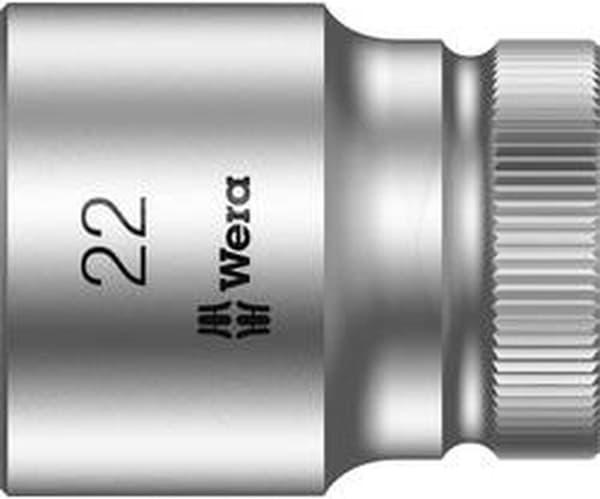 Wera 5003613001 Zyklop Topnøgle - 22mm - 1/2" (L=37mm)