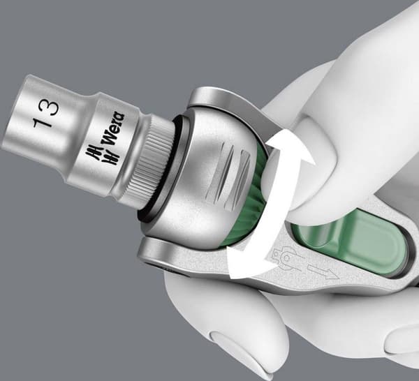 Wera 5004046001 SB 6 29-delt Zyklop Speed topnøglesæt - 3/8"