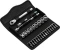 Miniatyrbillede 5 af 7: Wera Zyklop Metal 8100 SA 7 05004017001 Topnøglesæt Metrisk 1/4 (6,3 mm) 28 stk.