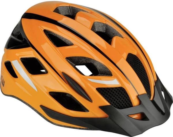 FISCHER FAHRRAD Urban Sport S/M MTB cykelhjälm Orange, Svart Klädstorlek: M