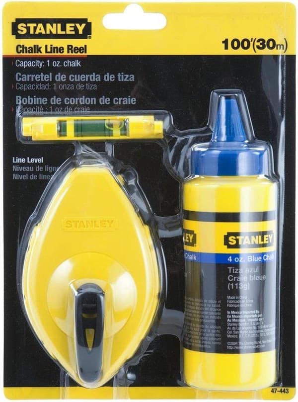 STANLEY 0-47-443 ABS kritlinjerullsats - Måttband - 30m