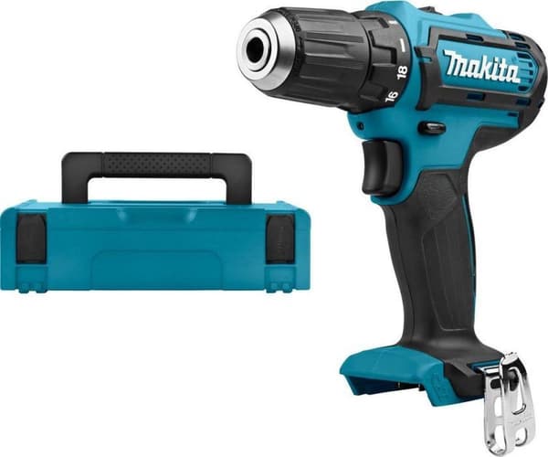 Makita DF333DZJ 12V akku bore- og skruetrækker i Mbox uden batterier og oplader