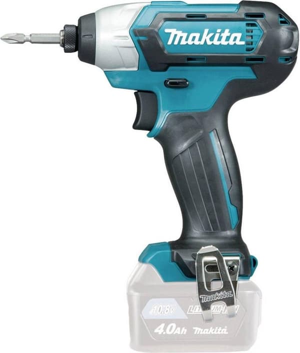 Makita - slagskruetrækker 10,8V krop - TD110D - Kort design - Kraftig LED
