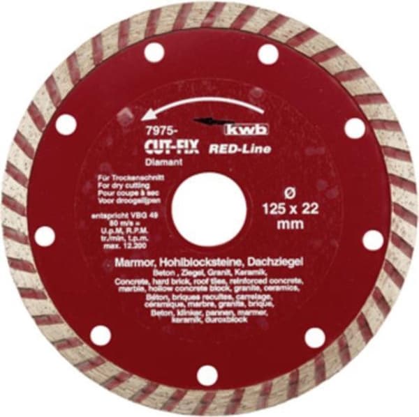 KWB Diamond Disc - 125 Red Line 7975-40