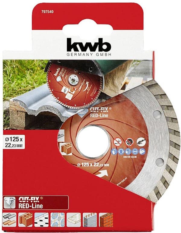KWB Diamond Disc - 125 Red Line 7975-40