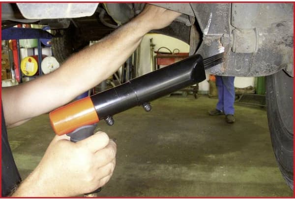 KS Tools 515.3070 Trykluftnål rustfjerner 1/4 (6,3 mm) 1 stk.