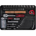Pikkukuva 5 / 11: KS Tools Sähköasentajien työkalusarja 1/4" + 1/2" 128 kpl 911.0628