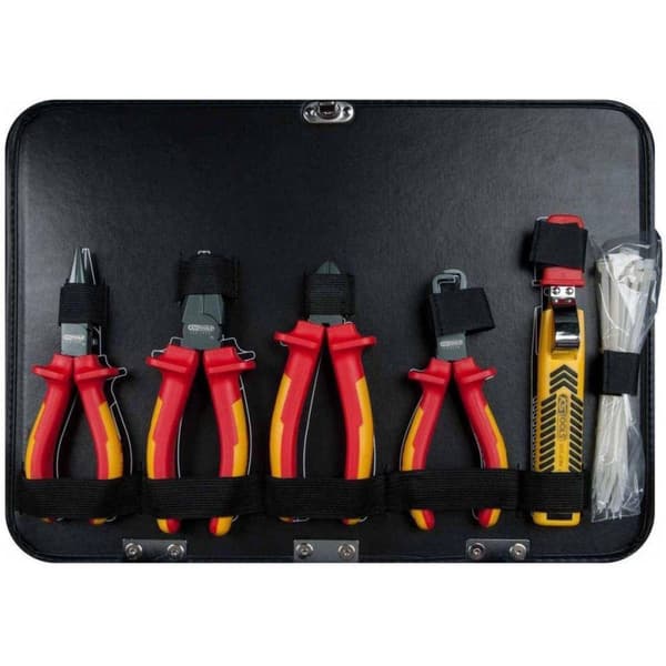 KS Tools Sähköasentajien työkalusarja 1/4" + 1/2" 128 kpl 911.0628