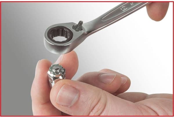 KS Tools 503.4666 Kombinøglesæt 16 dele 19 mm
