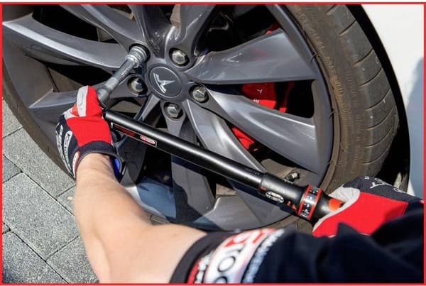 KS Tools 516.1905 1/2" ERGOTORQUEprecision Momentnyckelsats med vridknopp konvertibel fyrkant