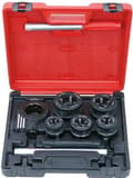 Miniatyrbillede 5 af 5: KS Tools 903.3300 gevindskæreventilsæt - 3/8"-1,1/4" - 8 stk.