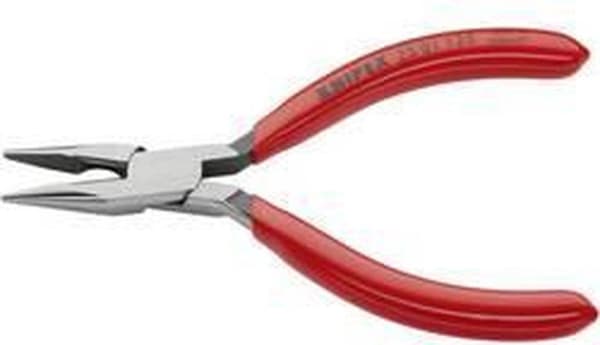 Knipex 25 01 125 Elektronik och finmekanik Platt tång med rund näsa Rak 125 mm