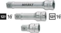 Pikkukuva 2 / 4: Hazet HAZET 917-1 Holkkiavaimen jatke Veto 1/2 (12,5 mm) Versio 1/2 (12,5 mm) 45 mm 1 kpl