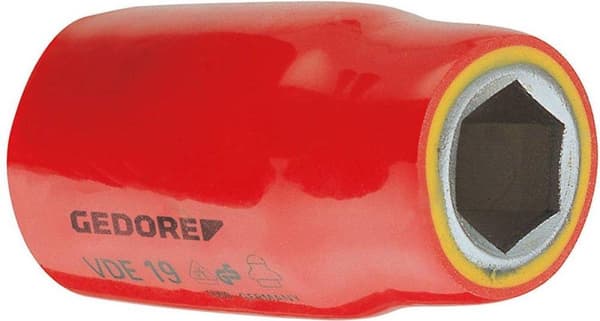 Gedore VDE 19 11 6122780 VDE topnøgleindsats 11 mm 1/2 (12,5 mm)