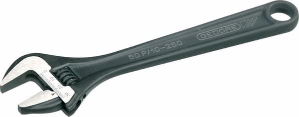 Gedore 60 P jakoavain säädettävä - fosfatoitu - 12"