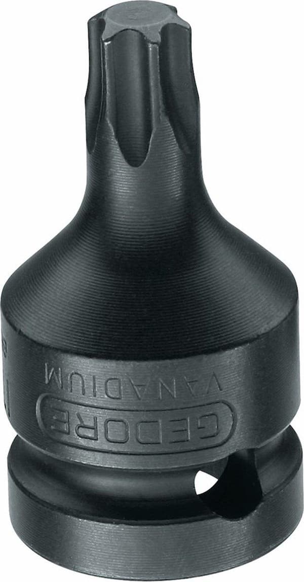 Gedore ITX K 19 6197360 Invändig sexkantsrunda (TX) Hylsnyckelinsats 6,65 mm T 40 1/2 (12,5 mm)