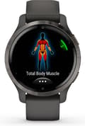 Miniatyrbild 3 av 8: Garmin Venu 2s Health Smartwatch - Amoled pekskärm - Stegräknare - 10 dagars batteri - Grå/Gunmetal