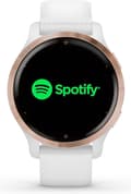 Miniatyrbild 3 av 8: Garmin Venu 2s Health Smartwatch - Amoled pekskärm - Stegräknare - 10 dagars batteri - Rose guld/Vit