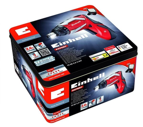 Einhell TE-SD 3.6/2 Li KIT sladdlös skruvmejsel