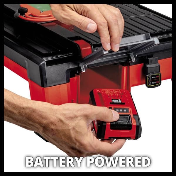 Einhell batteri kakelskärmaskin TE-TC 18/115 Li Solo Power X-Change (Li-Ion - 18 V - max. 3800 rpm - inkl. 115 mm slipskiva - leverans utan batteri oc