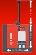 Miniatyrbillede 8 af 8: Einhell RG-DP 4525 Pumpe til snavset vand