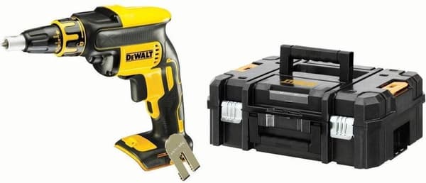 DeWalt DCF620NT 18V Li-Ion ledningsfri gipsskruetrækkerhus i TSTAK - Børsteløs