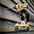 Miniatyrbild 7 av 8: DeWalt DCF887P2-QW sladdlös slagnyckel 2x 5,0Ah batteri