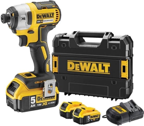 DeWalt DCF887P2-QW sladdlös slagnyckel 2x 5,0Ah batteri