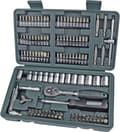 Miniatyrbild 8 av 9: Mannesmann Socket box - 130 delar - Recording 1/4 - Plastfodral