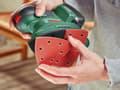 Pikkukuva 4 / 11: Bosch EasySander 18V-8 johdoton monihiomakone - Sis. 3 hiomapaperia - Ilman 18V akkua ja laturia