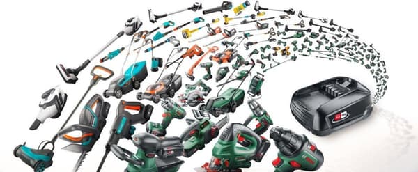 Bosch 18V Alliance Værktøjsbatteri og oplader - Startsæt - Med 1x 18V batteri og 2,5 Ah oplader