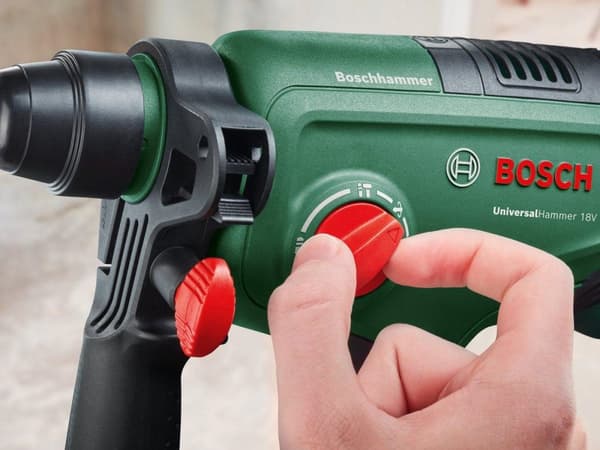UniversalHammer 18V | 2,0 J | 4,0 Ah batteri + oplader | I transportsag