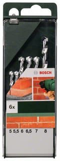 Miniatyrbild 3 av 3: Bosch - 6-delat murborrset