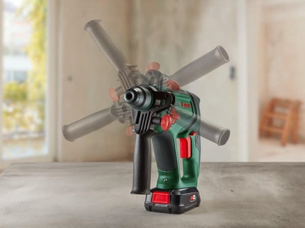UniversalHammer 18V | 2,0 J | 2 x 2,5 Ah batteri + oplader | I transportsag