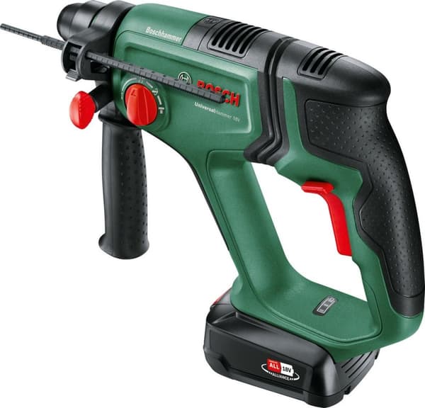 UniversalHammer 18V | 2,0 J | 2 x 2,5 Ah batteri + oplader | I transportsag