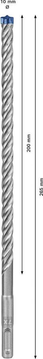 Bosch Tillbehör EXPERT SDS plus-7X 2608900188 Slagborr 30 st 10,00 mm Foglängd 265 mm SDS-Plus 30 st.
