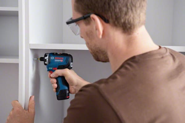 Bosch GSR 12V-35 HX Solo 12V Li-Ion batteridrevet bore-/skruetrækkerhus i L-Boxx - børsteløs