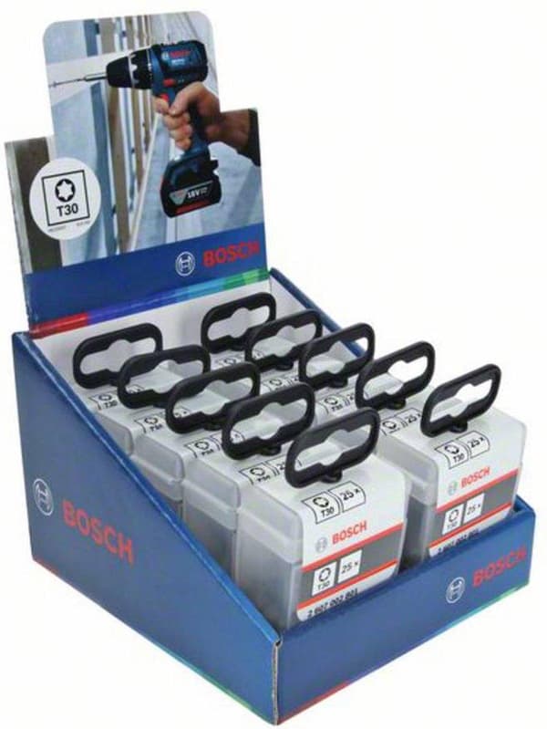 Bosch 2607002801 TicTac-låda - Torx - T30 x 25 mm (25st)