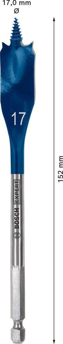 Bosch 2608900316 EXPERT Speed Drill Selvskæringshastighed, sekskantskaft 17 x 152 mm