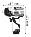 Miniatyrbillede 4 af 5: Bosch Professional GDS 12V-115 Akku slagskruetrækker - Uden batteri og oplader