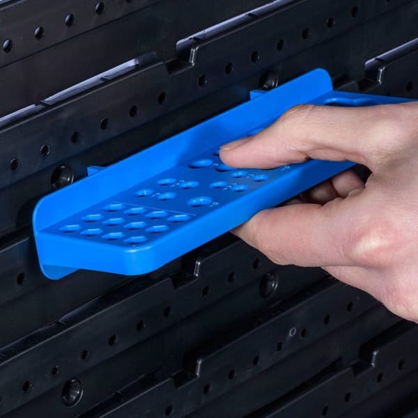 Allit Tools vægstativ eget layout - Sort - Justerbar