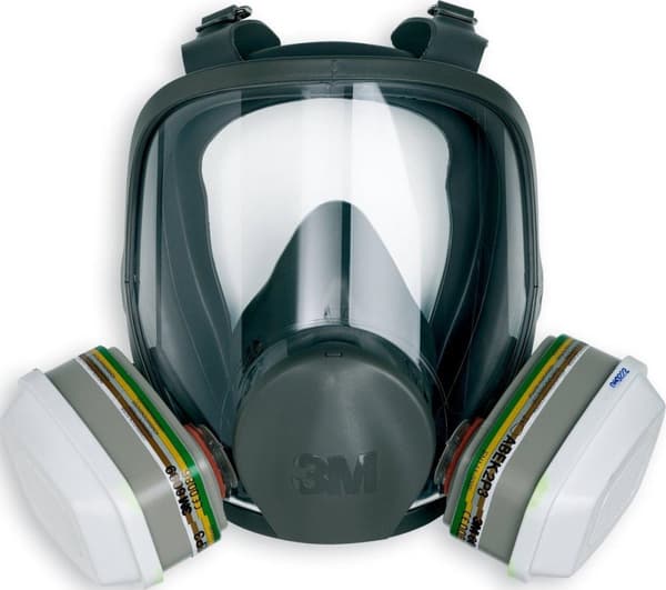 3M Silikone fuld ansigtsmaske 6700S (uden filtre) LILLE