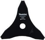 Makita - buskrydderblad - til buske, tykt græs - 230 mm - 3 tænder - til Makita DUR191L, DUR191UZX3, DUR368AZ, DUR369AZ, UR101CZ