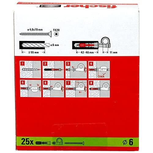 Fischer dowels 564172 25 pcs. (564172)